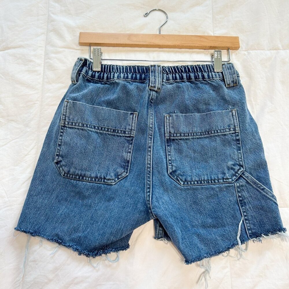 NWOT Urban Outfitters BDG Skate Jean Shorts Blue Denim Cargo Style Sz 27 - Picture 6 of 6